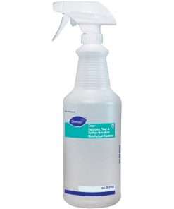 Diversey Empty Spray Bottle for Diversey Crew Restroom Disinfectant Cleaner - Suitable For Restroom, Floor - Easy to Use, Rinse-free, Non-porous, Washable - 12 / Carton - White
