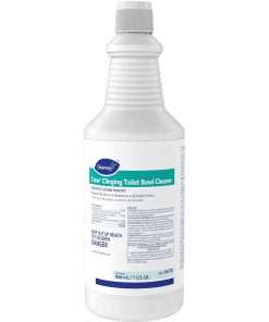 Diversey Crew Clinging Toilet Bowl Cleaner - Ready-To-Use - 32 fl oz (1 quart) - Floral Scent - 12 / Carton - Green