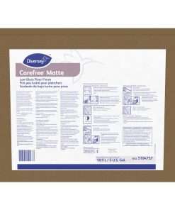 Diversey Carefree Matte Gloss Floor Finish - Ready-To-Use Liquid - 640 fl oz (20 quart) - Ammonia Scent - 1 Each - White