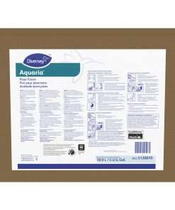 Diversey Aquaria Floor Finish - Ready-To-Use Liquid - 640 fl oz (20 quart) - Ammonia Scent - 1 Each - White