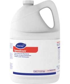 Diversey Speedtrack Clean/Burnish Maintainer - Liquid - 128 fl oz (4 quart) - 4 / Carton - White