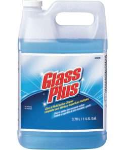 Diversey Glass Plus Multisurface Cleaner - Liquid - 128 fl oz (4 quart) - 4 / Carton - Blue