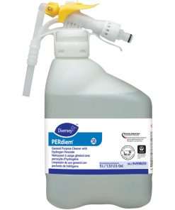 Diversey PERdiem General Purpose Cleaner - Concentrate Liquid - 169 fl oz (5.3 quart) - 1 Each - Clear