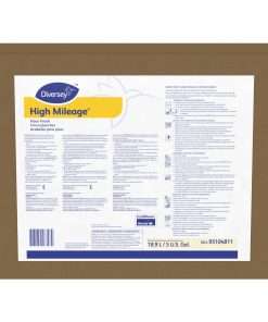 Diversey High Mileage Floor Finish - Ready-To-Use Liquid - 640 fl oz (20 quart) - Solvent Scent - 1 Each - White