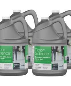 Diversey Floor Science Cleaner Spray Buff - Ready-To-Use Liquid - 128 fl oz (4 quart) - Characteristic Scent - 4 / Carton - Straw