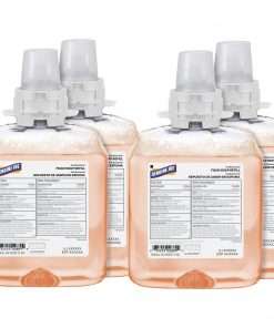 Genuine Joe Antibacterial Foam Soap Refill - Orange Blossom Scent - 42.3 fl oz (1250 mL) - Bacteria Remover - Hand, Skin - Orange - Scented - 4 / Carton