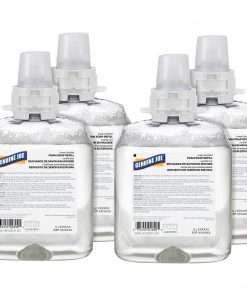 Genuine Joe Green Certified Soap Refill - Fragrance-free Scent - 42.3 fl oz (1250 mL) - Hand, Skin - Clear - Unscented - 4 / Carton