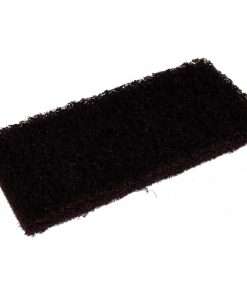 Genuine Joe Utility Stripping Pad - 1Each - 4.50" Width - Stripping, Floor - Dirt Remover - Brown