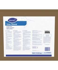 Diversey Iron Stone Acrylic Seal - Ready-To-Use Liquid - 640 fl oz (20 quart) - Solvent Scent - 1 Each - White