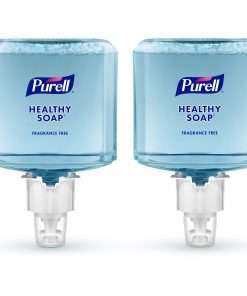 PURELL&reg; Healthcare HEALTHY SOAP Gentle and Free Foam - Fragrance-free Scent - 40.6 fl oz (1200 mL) - Dirt Remover, Kill Germs, Bacteria Remover, Soil Remover - Healthcare, Hand - Clear - Bio-based, Dye-free, Fragrance-free, Phthalate-free, Paraben-free, Triclosan-free, Hygienic - 2 / Carton