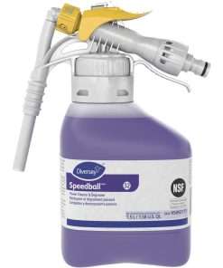 Diversey Power Cleaner & Degreaser - Spray - 50.7 fl oz (1.6 quart) - Citrus Scent - 2 / Carton - Purple