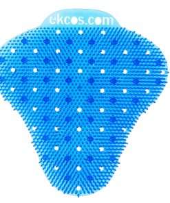 Diversey ekcoscreen Anti-splash Urinal Screen - Lasts upto 60 Days - Anti-splash, Odor Neutralizer, Anti-bacterial, Flexible, Recyclable - 12 / Carton - Blue