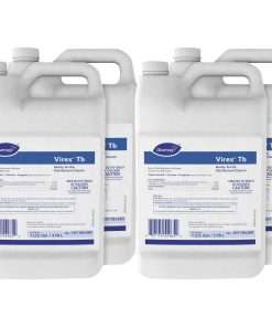 Virex II 256 Quaternary Based RTU Disinfectant - Ready-To-Use Liquid - 128 fl oz (4 quart) - 4 / Carton - Clear