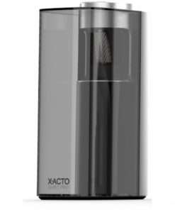 Elmer's X-ACTO QuietPro Electric Sharpener - Black, Silver - 1 Each