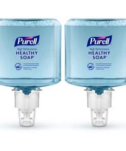 PURELL&reg; Healthcare Healthy Soap Ultra Mild Lotion Handwash - 40.6 fl oz (1200 mL) - Push-Style Dispenser - Dirt Remover, Kill Germs - Hand, Skin - Clear - Recycled - Dye-free - 2 / Carton