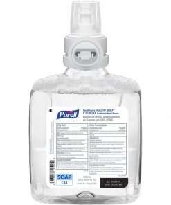 PURELL&reg; CRT CS8 Healthy Soap Foam Hand Soap, Floral Scent, 40.58 Oz Bottle - Floral Scent - 40.6 fl oz (1200.1 mL) - Hand, Skin - Clear - Anti-irritant - 2 / Carton