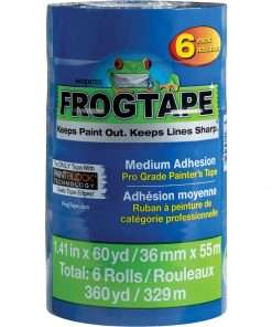 Duck Painter's Tape - 20 yd Length x 1.40" Width - 6 - Blue