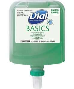 Dial Professional Basics HypoAllergenic Foaming Hand Wash - 57.5 fl oz (1700.5 mL) - Home, Healthcare, School, Office, Restaurant, Daycare - Green - 1 Each