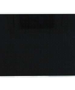 Floortex Viztex Dry Erase Magnetic Glass Whiteboard Board - Multi-Grid - 36" (3 ft) Width x 24" (2 ft) Height - Black Glass Surface - 1 Each