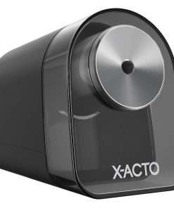 Elmer's X-ACTO XLR Electric Pencil Sharpener - AC Supply Powered - Black - 1 Each