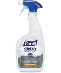PURELL&reg; Professional Surface Disinfectant - Ready-To-Use Spray - 32 fl oz (1 quart) - Fresh Citrus Scent - 6 / Carton - Clear