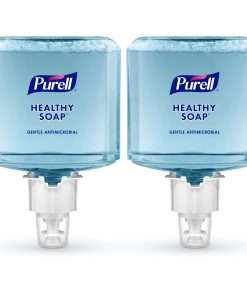 PURELL&reg; ES6 BAK Foam Foodservice HEALTHY SOAP - Fragrance-free Scent - 40.6 fl oz (1200 mL) - Pump Bottle Dispenser - Soil Remover, Odor Remover, Kill Germs - Hand, Skin - Clear - Dye-free, Fragrance-free, Phthalate-free, Paraben-free, Triclosan-free, Bio-based, Fragrance-free - 2 / Carton