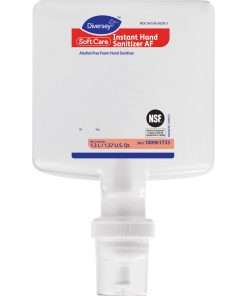 Diversey Hand Sanitizer Foam Refill - 44 fl oz (1300 mL) - Kill Germs - Hand, Skin, Food Handling, Restroom, School, Healthcare, Office, Fitness Club, Prison - Clear - Alcohol-free, Non-sticky, Anti-irritant, Dye-free, Residue-free, Refillable - 1 Each