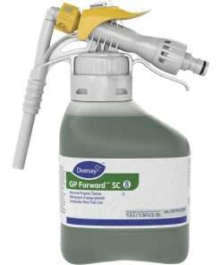 Diversey GP Forward General Purpose Cleaner - Concentrate - 50.7 fl oz (1.6 quart) - Citrus Scent - 1 Each - Green