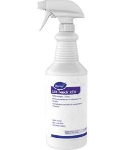 Diversey Lite Touch CRT & Plexiglas Cleaner - For Multi Surface, Multipurpose - 1 quart - Sturdy, Ammonia-free, Solvent-free, Fragrance-freeSpray Bottle - 1 Each - Purple