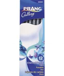 Prang Charcoal Pencils - Black Lead - 12 / Pack