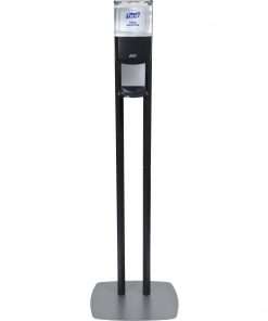 PURELL&reg; ES6 Dispenser Floor Stand - Freestanding - ABS Plastic - Gray
