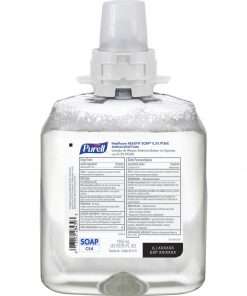 PURELL&reg; CS4 PCMX Antimicrobial Foam Handwash - Floral Scent - 42.3 fl oz (1250 mL) - Bacteria Remover, Kill Germs - Hand, Healthcare - Triclosan-free, Dye-free, Pleasant Scent - 4 / Carton