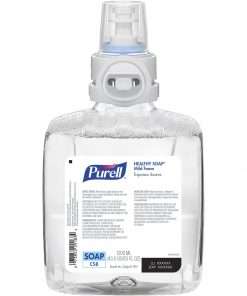 PURELL&reg; CS8 Refill HEALTHY SOAP Mild Foam - Fresh Fruit Scent - 40.6 fl oz (1200 mL) - Dirt Remover, Kill Germs - Hand, Skin - Dye-free, Fragrance-free, Bio-based - 2 / Carton