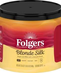 Folgers&reg; Ground Blond Silk Coffee - Light/Mild - 22.6 oz - 1 Each