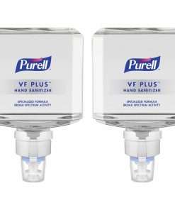 PURELL&reg; VF PLUS Hand Sanitizer Gel Refill - 40.6 fl oz (1200 mL) - Pump Dispenser - Kill Germs, Bacteria Remover - Restaurant, Cruise Ship, Hand - Quick Drying, Fragrance-free, Hygienic, Dye-free - 2 / Carton