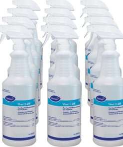 Diversey Virex II 256 Empty Spray Bottle - Suitable For College, Hospital, Institution, Medical, Hotel, Nursing Home, School, Disinfecting - Sturdy, Comfortable Grip, Disinfectant - 2 / Carton