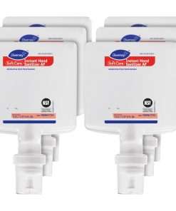 Diversey Soft Care Hand Sanitizer Refill - Fresh Scent - 44 fl oz (1300 mL) - Cartridge Dispenser - Kill Germs - Multipurpose - Clear - Alcohol-free, Non-sticky, Anti-irritant, Dye-free, Residue-free - 2 / Carton