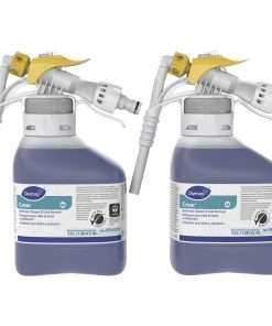 Diversey Crew Bathroom Cleaner/Scale Remover - Ready-To-Use Liquid - 50.7 fl oz (1.6 quart) - Surfactant ScentSpray - 2 / Carton - Purple