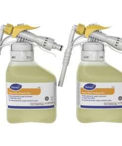 Diversey Heavy Duty Prespray Plus - Ready-To-Use Liquid - 50.7 fl oz (1.6 quart) - Floral Scent - 2 / Box - Yellow