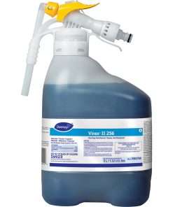 Diversey Virex II 1-Step Disinfectant Cleaner - Ready-To-Use/Concentrate Liquid - 16.9 fl oz (0.5 quart) - Minty Scent - 1 / Pack - Blue