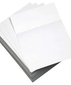 Lettermark Punched & Perforated Inkjet, Laser Copy & Multipurpose Paper - White - 92 Brightness - Letter - 8 1/2" x 11" - 20 lb Basis Weight - 75 g/m² Grammage - Smooth - 2500 / Carton - 2500 - FSC Mix, SFI - ColorLok Technology, Micro Perforated, Acid-free, Elemental Chlorine-free