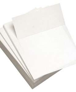 Lettermark Punched & Perforated Inkjet, Laser Copy & Multipurpose Paper - White - 92 Brightness - Letter - 8 1/2" x 11" - 20 lb Basis Weight - 75 g/m² Grammage - 2500 / Carton - 2500 (500 - SFI - ColorLok Technology, Micro Perforated, Acid-free, Elemental Chlorine-free