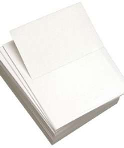 Lettermark Punched & Perforated Inkjet, Laser Copy & Multipurpose Paper - White - 92 Brightness - Letter - 8 1/2" x 11" - 20 lb Basis Weight - 75 g/m² Grammage - 2500 / Carton - 2500 (500 - SFI - ColorLok Technology, Micro Perforated, Acid-free, Elemental Chlorine-free