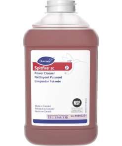 Diversey Spitfire SC Power Cleaner - Ready-To-Use Spray, Liquid - 169.1 fl oz (5.3 quart) - Pine ScentBottle - 2 / Carton - Red