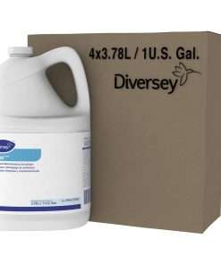 Diversey Wiwax Cleaning/Maintenance Emulsion - Liquid - 128 fl oz (4 quart) - Characteristic ScentBottle - 4 / Carton - White