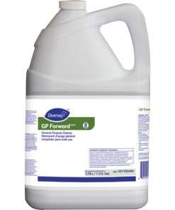 Diversey GP Forward General Purpose Cleaner - Concentrate Liquid - 128 fl oz (4 quart) - Citrus Scent - 1 Each - Clear Green