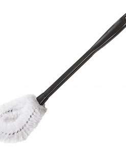 Genuine Joe Toilet Brush - Plastic Handle - 1 Each - Natural