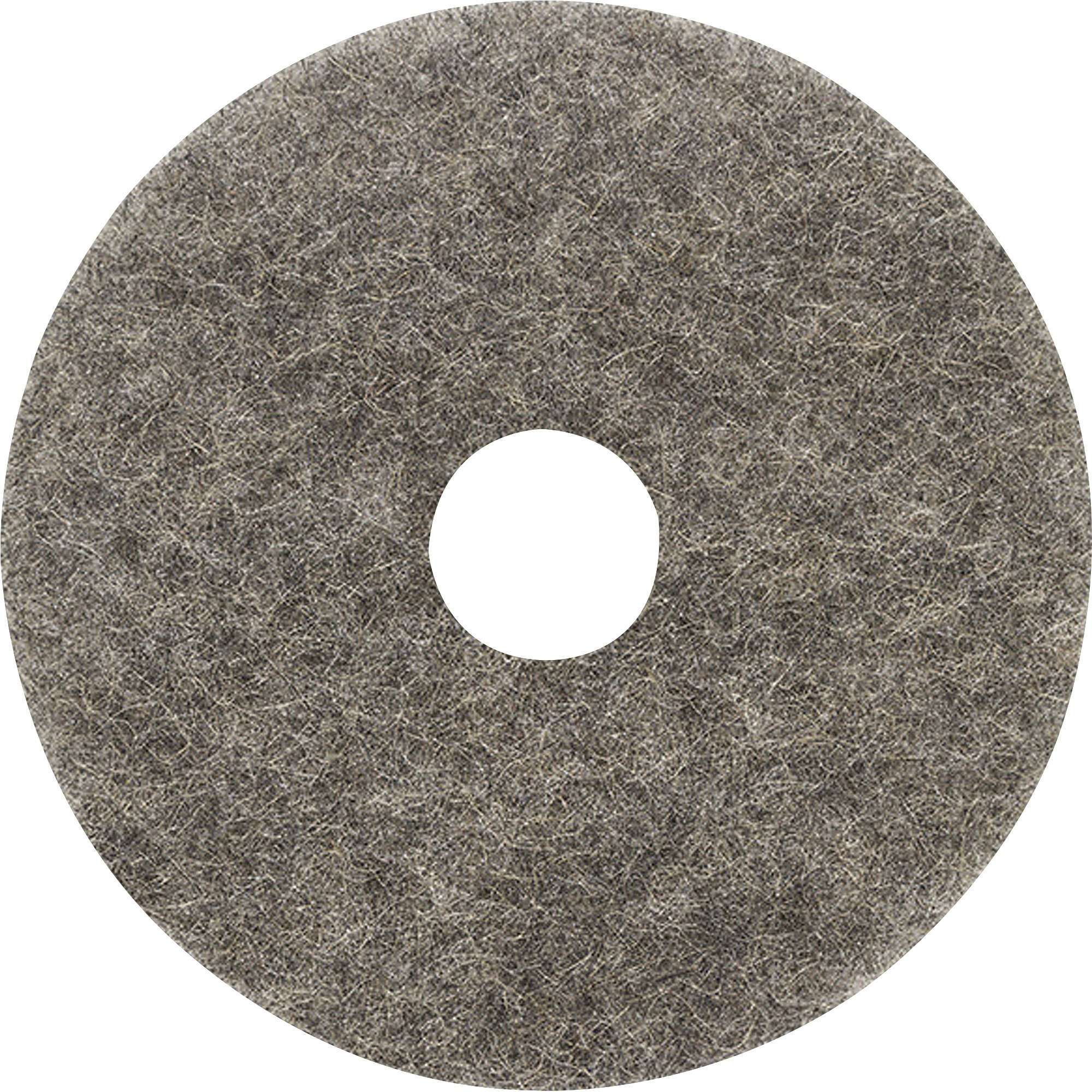 Genuine Joe Floor Pad - 5/Carton - Round x 17" Diameter - Cleaning, Floor - Durable, Long Lasting