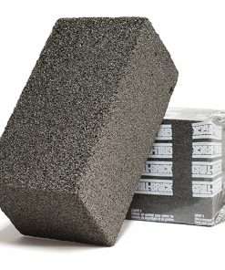 Genuine Joe Scrubble Griddle Brick - Brick - 12 / Carton - Black