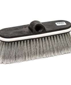 Genuine Joe Window, Vehicle & Wall Brush - 2.4" Overall Length - 1 Each - Gray